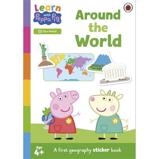 Learn with Peppa: Around the World sticker activity book - ISBN 9780241717417