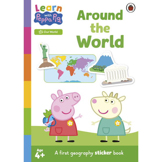 Learn with Peppa: Around the World sticker activity book - ISBN 9780241717417