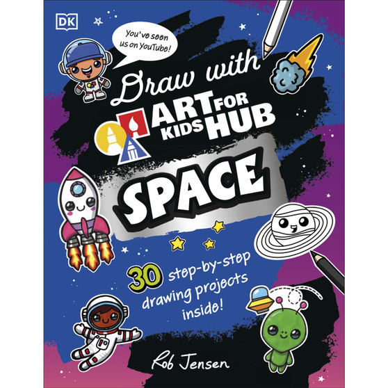 Draw with Art for Kids Hub Space - ISBN 9780241724170