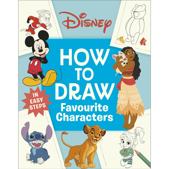 Disney How to Draw Favourite Characters - ISBN 9780241741511