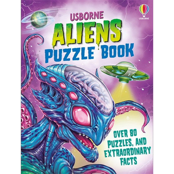 Aliens Puzzle Book - ISBN 9781835408506