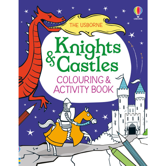 Knights and Castles Colouring and Activity Book - ISBN 9781836044147