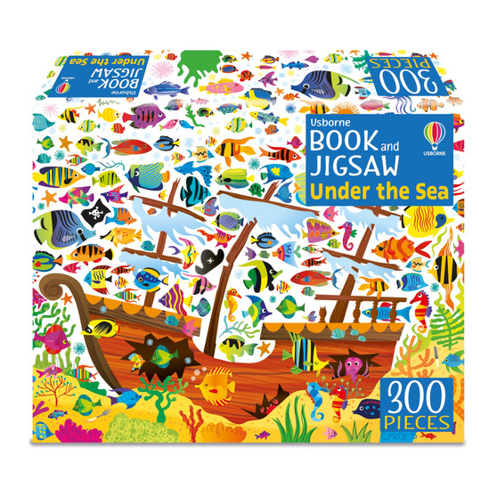 Book and Jigsaw Under the Sea - ISBN 9781805071211