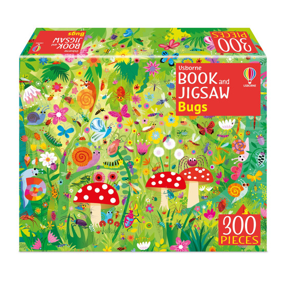 Usborne Book and Jigsaw Bugs - ISBN 9781805077879