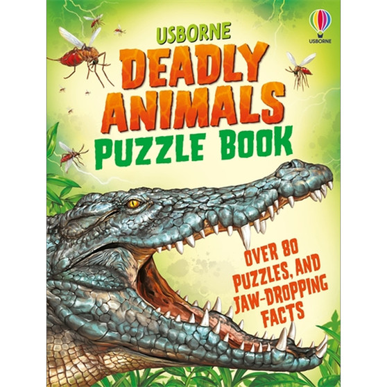 Deadly Animals Puzzle Book - ISBN 9781835406465