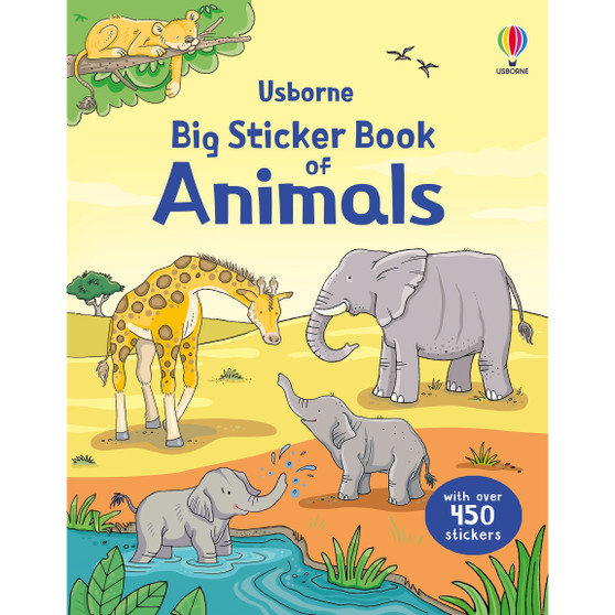 Big Sticker Book of Animals - ISBN 9781836041146