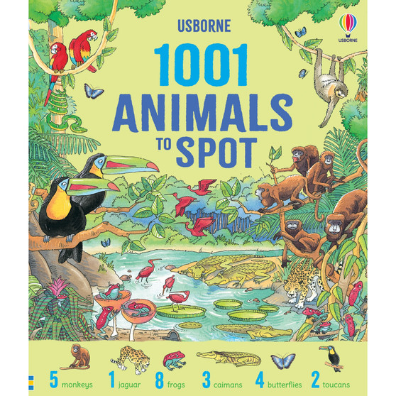 1001 Animals to Spot - ISBN 9781836041917