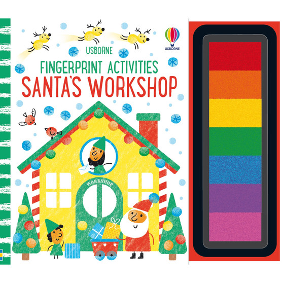 Fingerprint Activities Santa's Workshop - ISBN 9781805318910