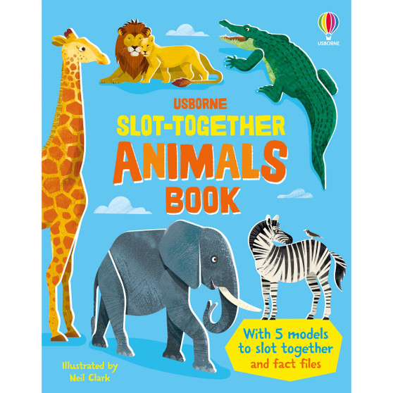 Slot-together Animals Book - ISBN 9781805077336