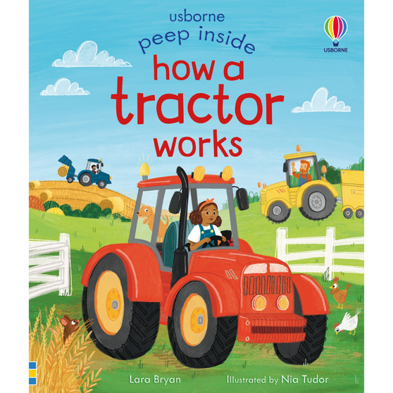 Peep Inside How a Tractor Works - ISBN 9781805312529