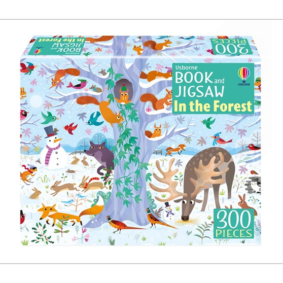 Usborne Book and Jigsaw In the Forest - ISBN 9781805072867