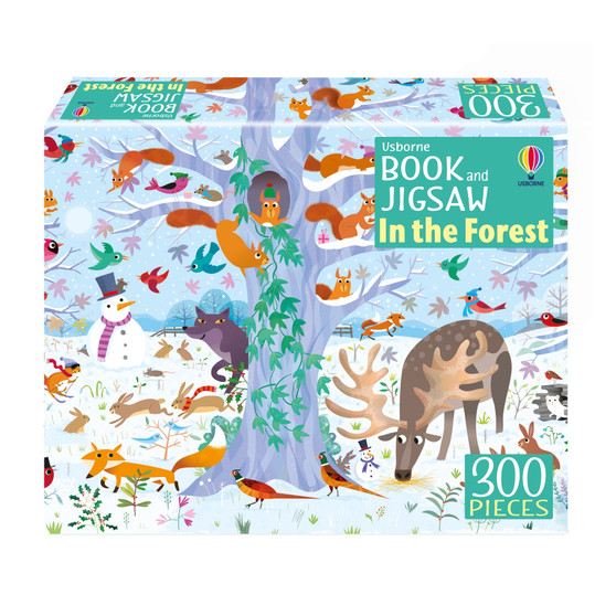 Usborne Book and Jigsaw In the Forest - ISBN 9781805072867