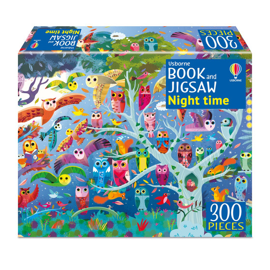 Usborne Book and Jigsaw Night time - ISBN 9781805077725