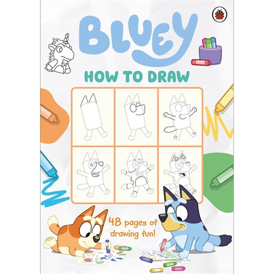 Bluey: How to Draw - ISBN 9780241675359