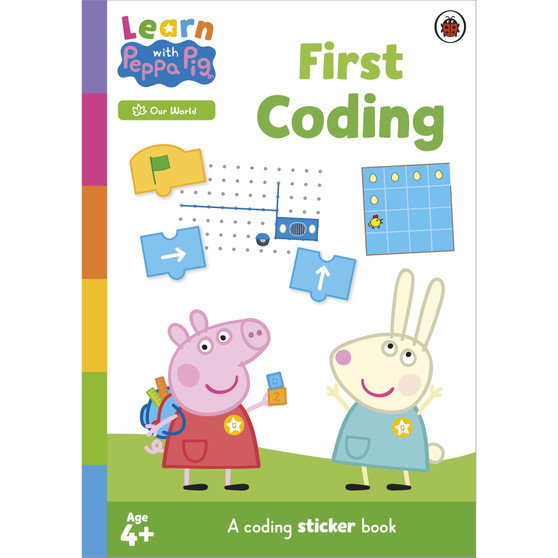 Learn with Peppa: First Coding sticker activity book - ISBN 9780241645697