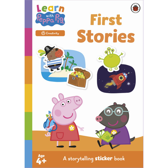 Learn with Peppa: First Stories sticker activity book - ISBN 9780241645673