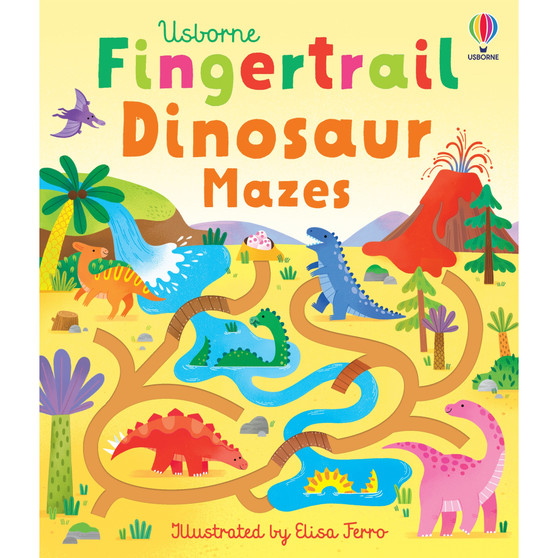 Fingertrail Dinosaur Mazes - ISBN 9781805071150