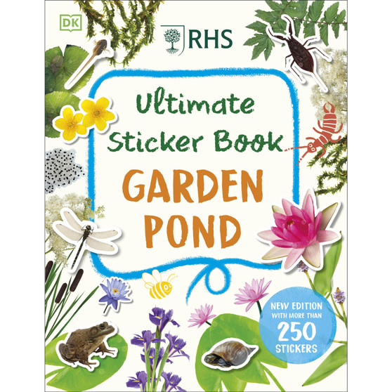 RHS Ultimate Sticker Book Garden Pond - ISBN 9780241675731