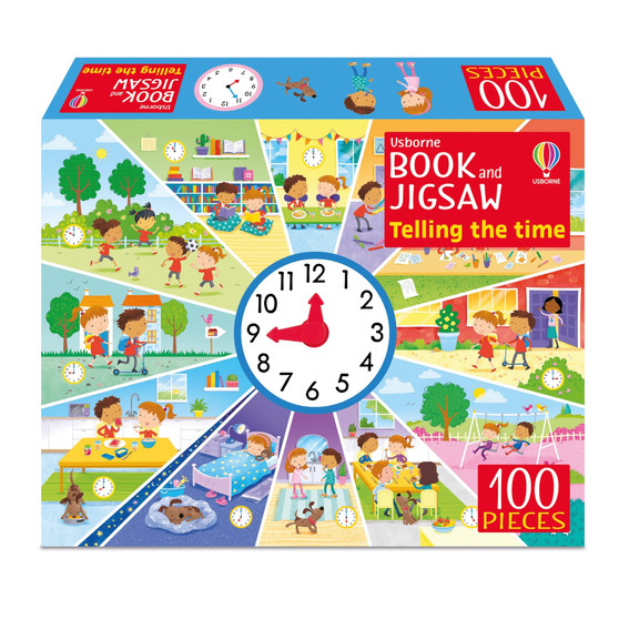 Usborne Book and Jigsaw Telling the Time - ISBN 9781805312932