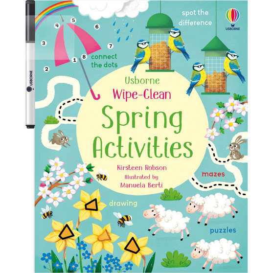 Wipe-Clean Spring Activities - ISBN 9781805073994