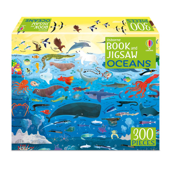 Usborne Book and Jigsaw Oceans - ISBN 9781805077954