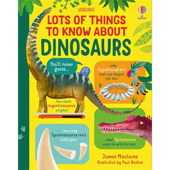 Lots of Things to Know About Dinosaurs - ISBN 9781803700298