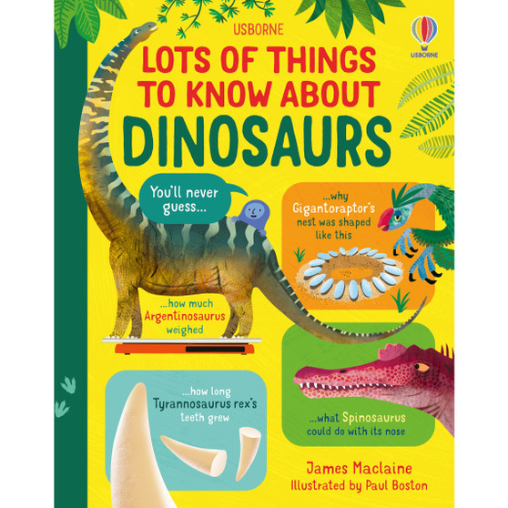 Lots of Things to Know About Dinosaurs - ISBN 9781803700298