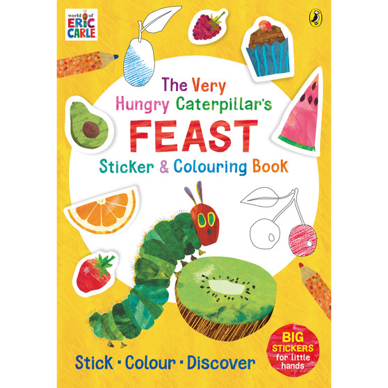 The Very Hungry Caterpillar’s Feast Sticker and Colouring Book - ISBN 9780241642214