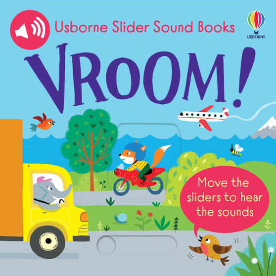 Slider Sound Books: Vroom! - ISBN 9781803707358