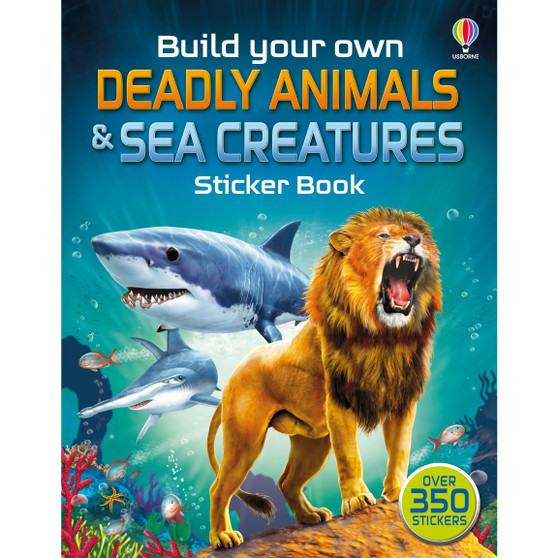 Build Your Own Deadly Animals and Sea Creatures Sticker Book - ISBN 9781805315803