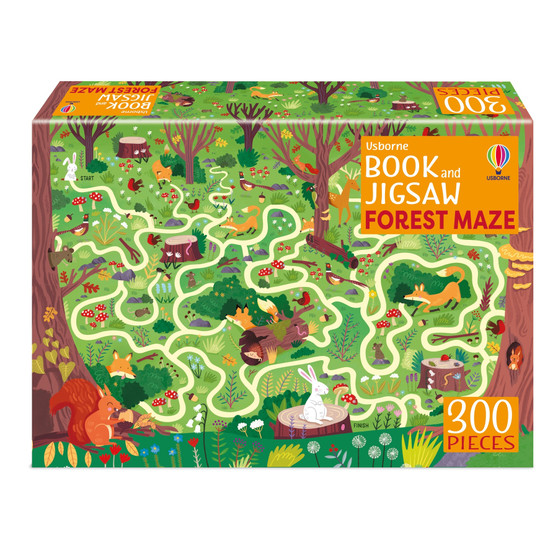 Usborne Book and Jigsaw Forest Maze - ISBN 9781803705064