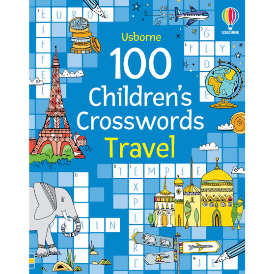 100 Children's Crosswords: Travel - ISBN 9781805314653