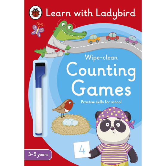 Counting Games: A Learn with Ladybird Wipe-clean Activity Book (3-5 years) - ISBN 9780241575581