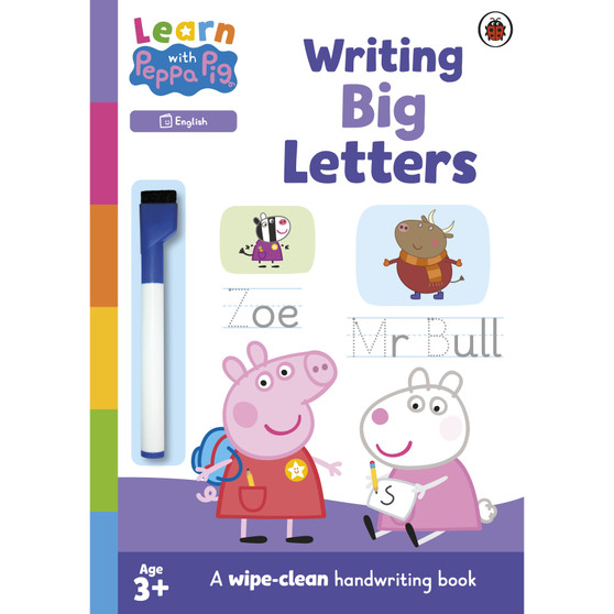 Learn with Peppa: Writing Big Letters - ISBN 9780241601778