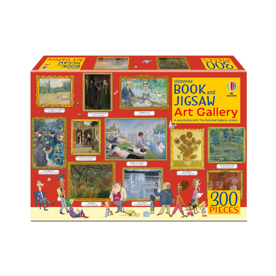 Book and Jigsaw Art Gallery - ISBN 9781803707884