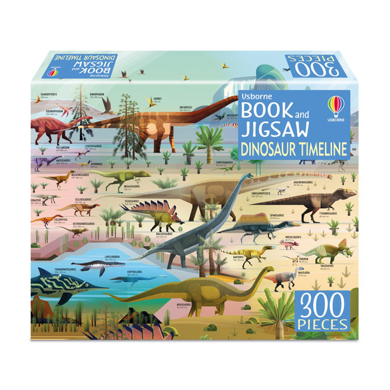 Book and Jigsaw Dinosaur Timeline - ISBN 9781805315865