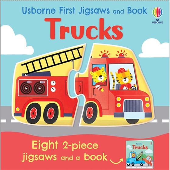 Usborne First Jigsaws and Book: Trucks - ISBN 9781474997997
