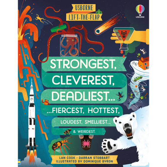 Lift-the-flap Strongest, Cleverest, Deadliest. - ISBN 9781474989848