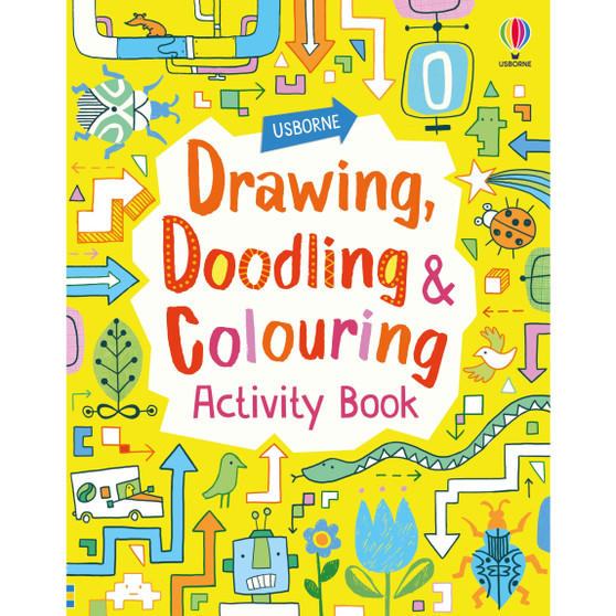 Drawing, Doodling and Colouring Activity Book - ISBN 9781803705743