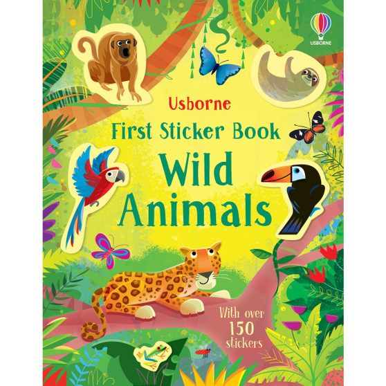 First Sticker Book Wild Animals - ISBN 9781474998949