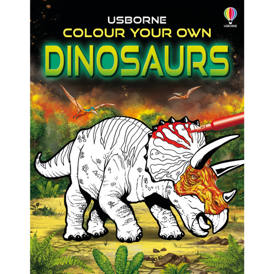 Colour Your Own Dinosaurs - ISBN 9781801315845