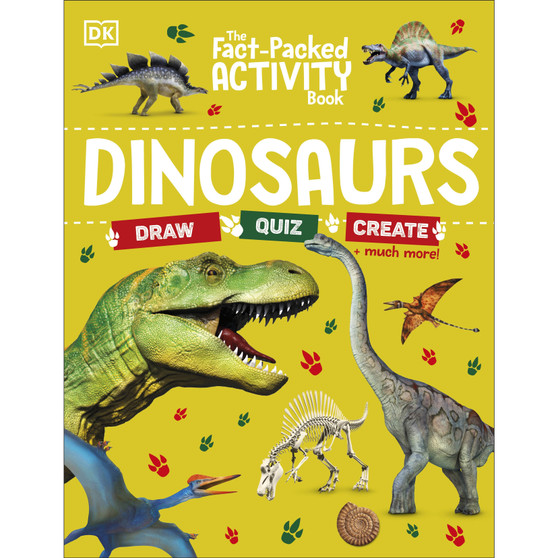The Fact-Packed Activity Book: Dinosaurs - ISBN 9780241538418
