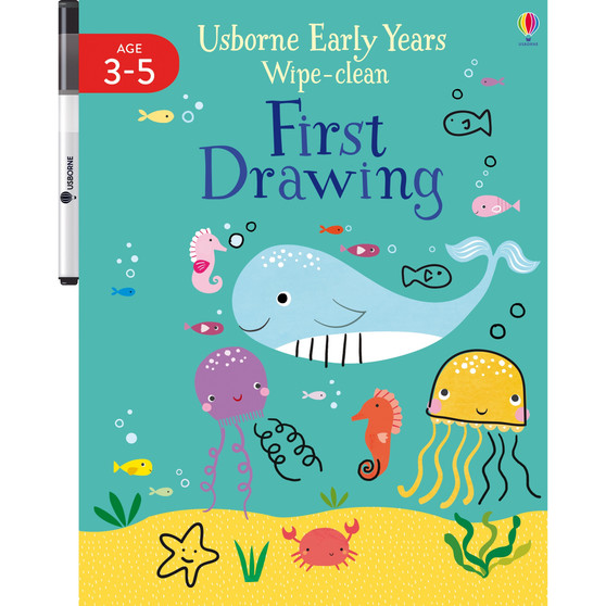 Early Years Wipe-Clean First Drawing - ISBN 9781474998598