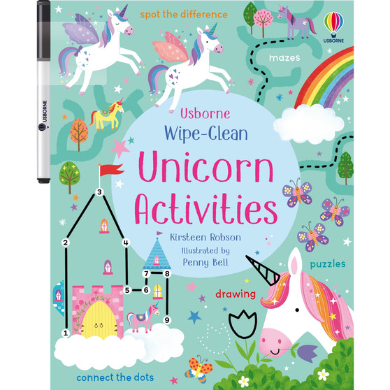 Wipe-Clean Unicorn Activities - ISBN 9781474995641