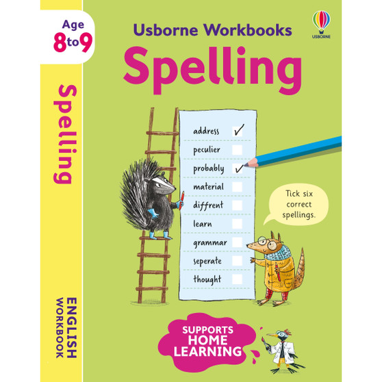 Usborne Workbooks Spelling 8-9 - ISBN 9781801313506