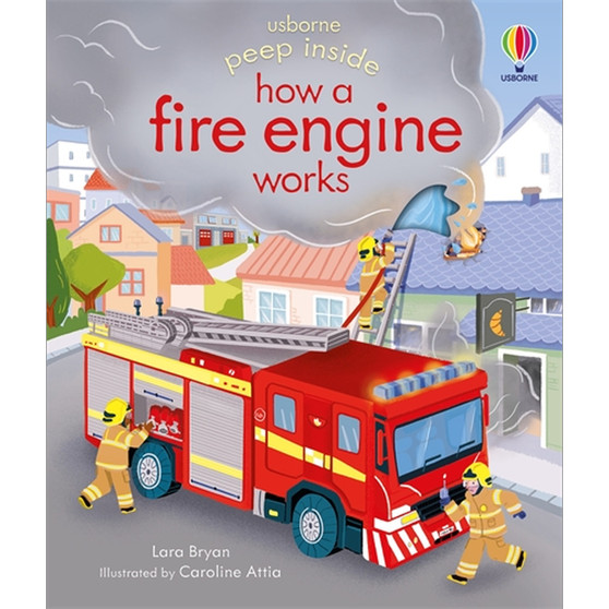 Peep Inside how a Fire Engine works - ISBN 9781474968836