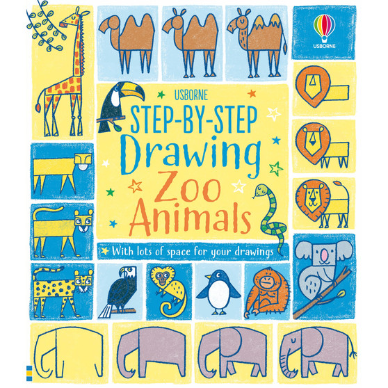 Step-by-step Drawing Zoo Animals - ISBN 9781474989787