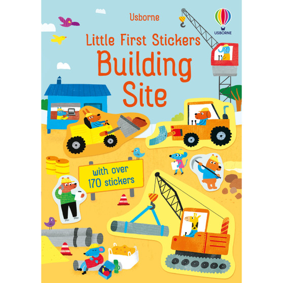 Little First Stickers Building Site - ISBN 9781474986533