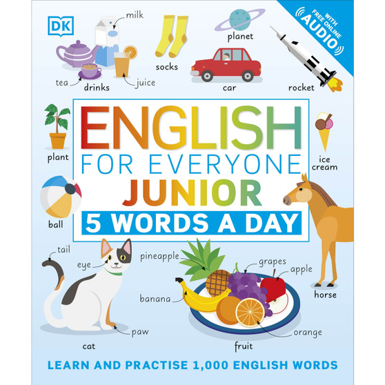 English for Everyone Junior 5 Words a Day - ISBN 9780241439425