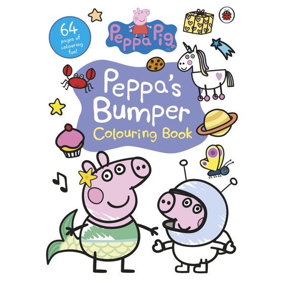 Peppa Pig: Peppa's Bumper Colouring Book - ISBN 9780241508626